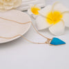 Geometric Triangle Long Necklace
