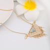 Arrow Spikes Pendant Necklace