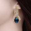 Sparkling Crystal Drop Earrings