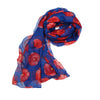 Floral Print Beach Scarf