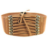 Retro Velvet Rivet Tassel Strap Belt