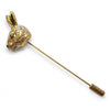 Rabbit Head Lapel Pin