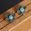 Vintage Flower Brooch (Pair)