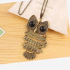 Metal Owl Pendant Chain