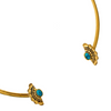 Turquoise Collar Torques Necklace