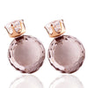 Double Sided Crystal Earrings