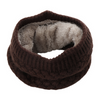 Wool & Fur Collar Scarf
