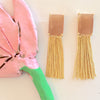 Square Fringes Danglers