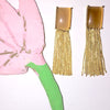 Square Fringes Danglers