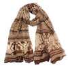 Boho Elephant Print Scarf