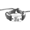 Zodiac Sign Leather Bracelet