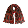 Floral Print Beach Scarf