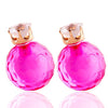 Double Sided Crystal Earrings