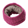 Wool & Fur Collar Scarf