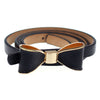 Butterfly Bow Leather Belt