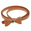 Butterfly Bow Leather Belt