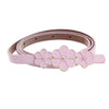 Metal Flowers Buckle Leather Belt