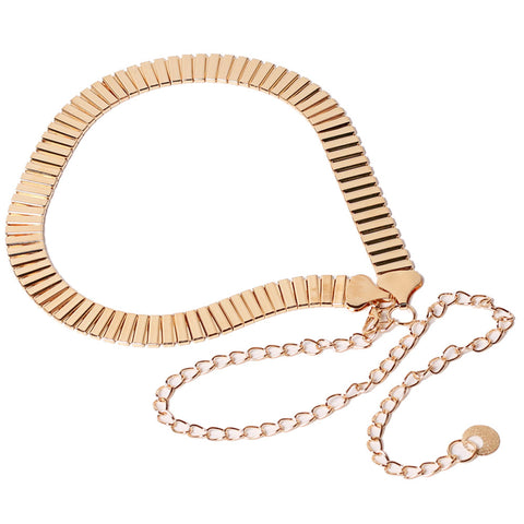 Metal Gold Chain Belt