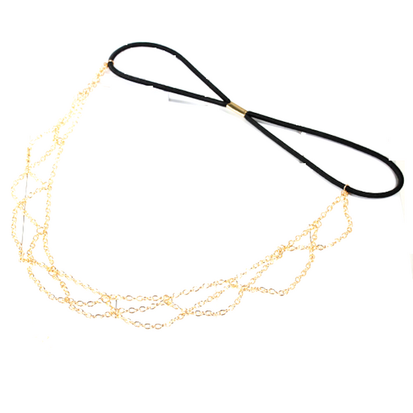 Criss-Cross Chain Headband