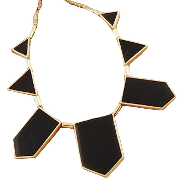 Abstract Geometry Necklace