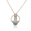 Long Arty Chain Necklace