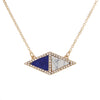 Double Triangle Blingg Necklace