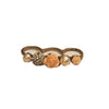 Kissing Roses Three-finger Ring