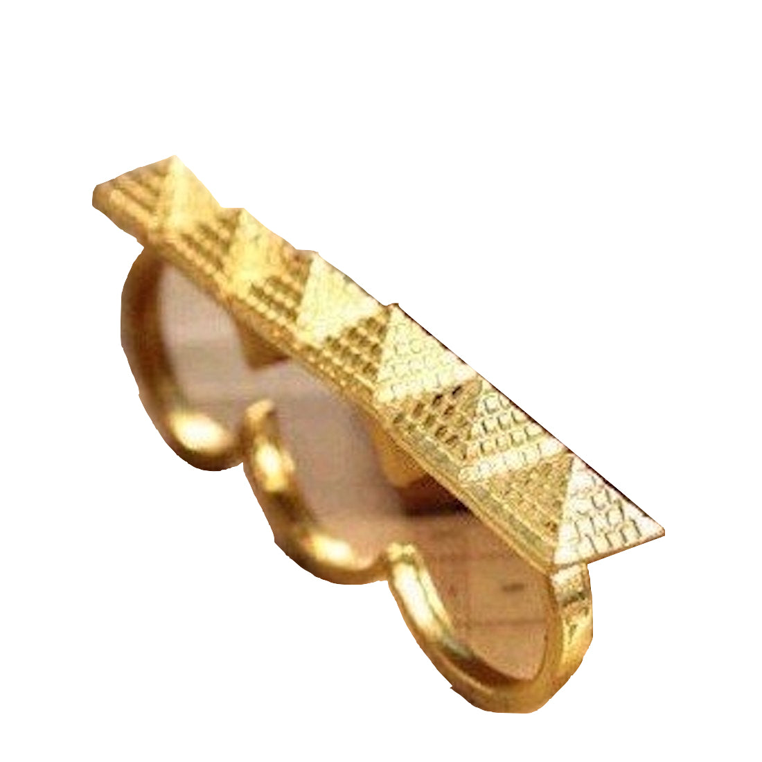 Sami Fine Jewelry 3 Finger Floral Ring 010630 - Sami Fine Jewelry