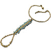 Beaded Bracelet Link Ring
