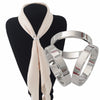 Ring Clip Tricyclic Scarf Ring