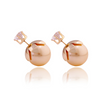 Double Sided Pearl Earrings