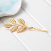 Leaf Barrettes Hairclips (Pair)