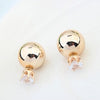 Double Sided Stud Earrings