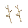 Tree Branch Collar Pin (Pair)