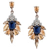 Teardrop Crystal Drop Earrings