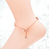 Butterfly with Tassel Anklet
