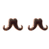 Moustache Collar Pin (Pair)