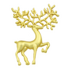 Christmas Reindeer Collar Pin