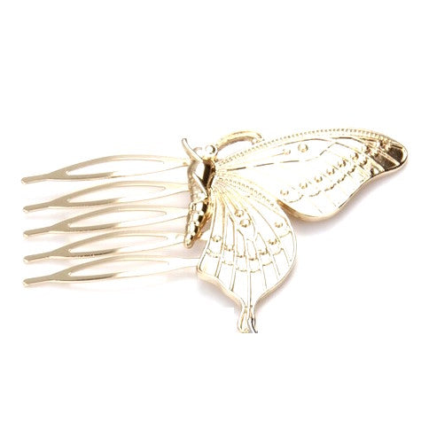 Half Butterfly Comb Pin