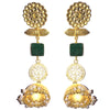 Geometric Fusion Jhumki Danglers