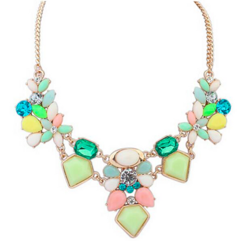 Floral Charms Necklace