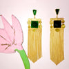 Flirty Tassels Danglers