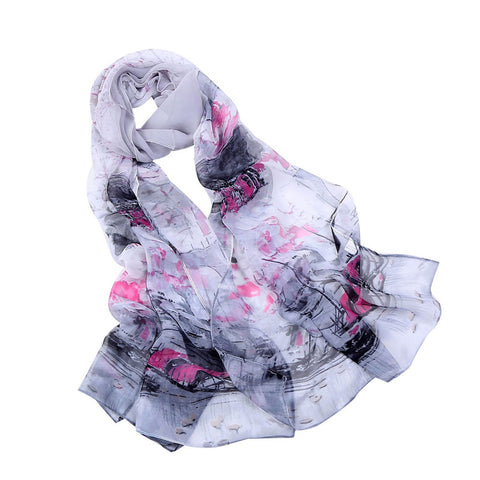 Small Town Print Scarf