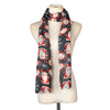 Christmas Santa Print Scarf