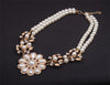 Pearl Flowers Necklace