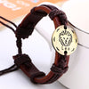 Zodiac Sign Constellation Leather Bracelet