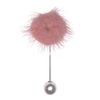 Flower with Pearl Lapel Pin