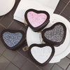 Shimmery Heart Sling Bag