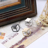 3D Cube Collar Pin (Pair)