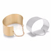 Mirror Design Cuff Bracelet